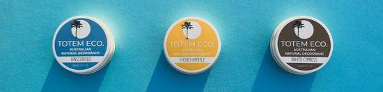 Natural deodorant pastes Totem Eco Australia
