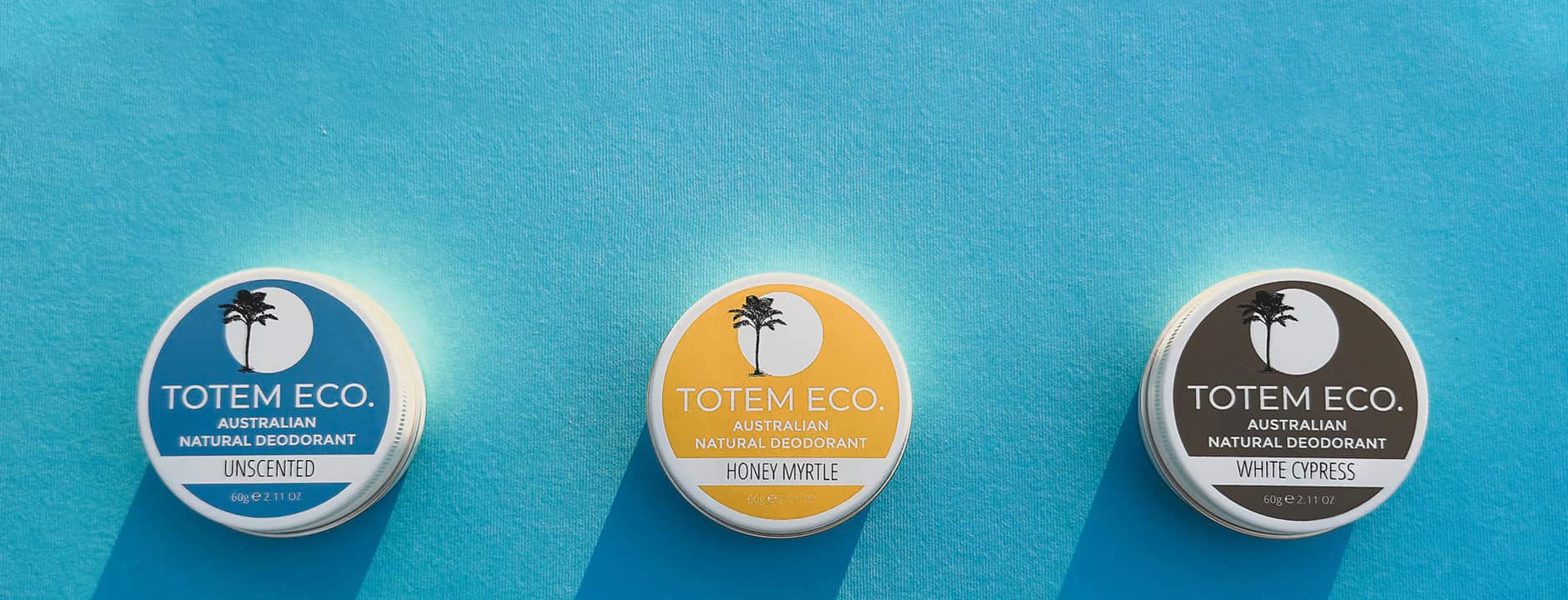 Totem Eco Natural Deodorant for Men Women Kids Magnesium Vegan Plant Based Australia